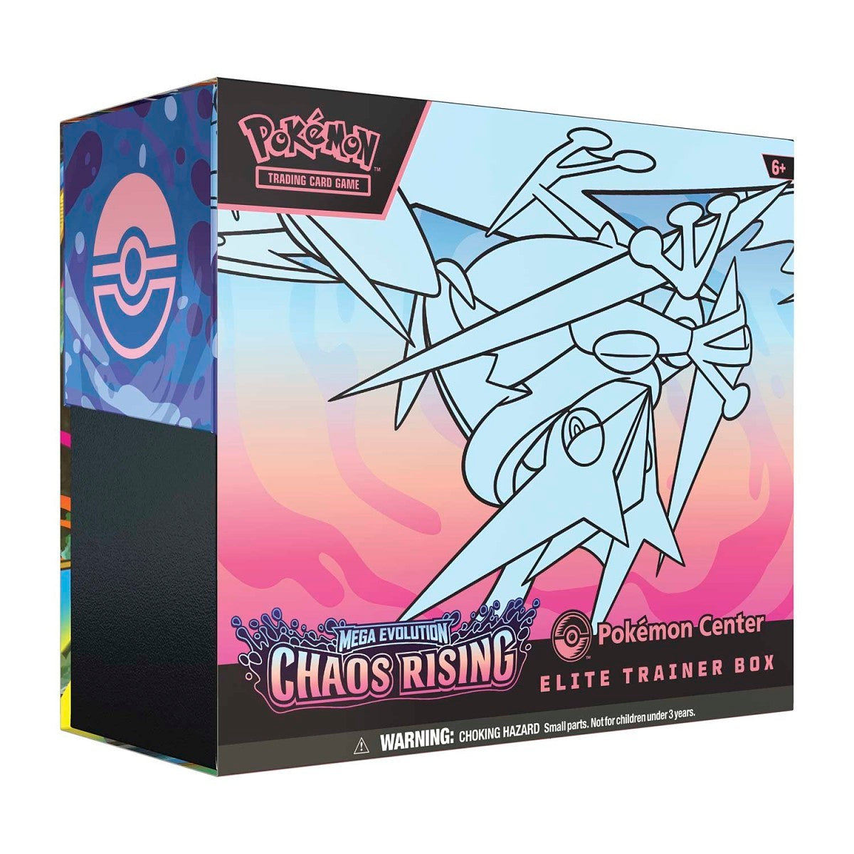 PRE-ORDER — Pokémon Mega Evolution: Chaos Rising Pokémon Center Elite Trainer Box
