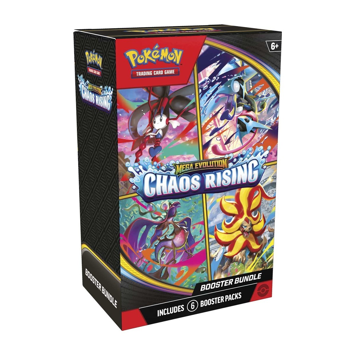 PRE-ORDER — Pokémon Mega Evolution: Chaos Rising Booster Bundle